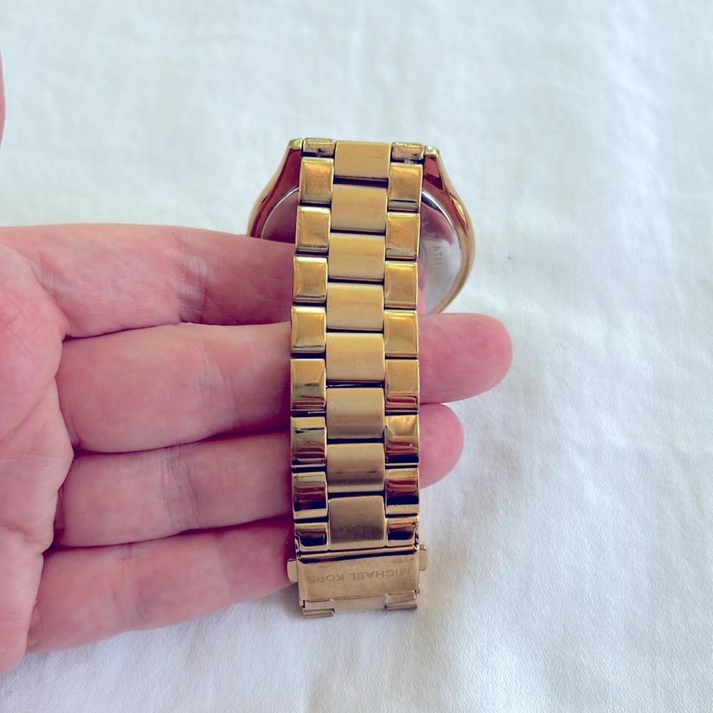 Working! Ladies Michael Kors Slim Runway Minimalist Watch Style #3179 - Picture 5 of 8